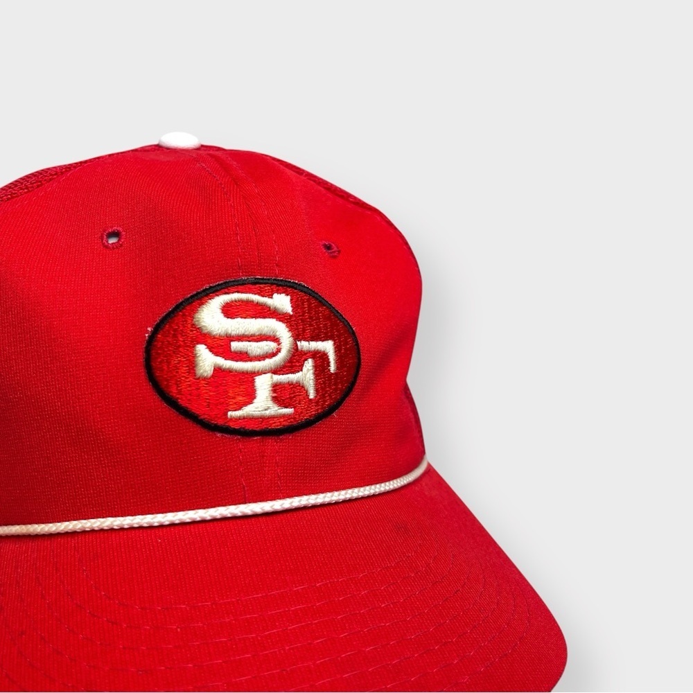 Vtg San Francisco 49ers Trucker Snapback Hat, Sports Specialties, Rope NFL - Picture 7 of 10